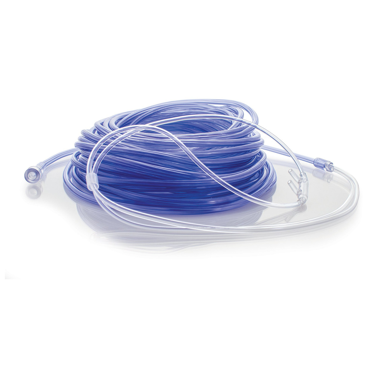 O2 Line Real Nasal Cannula McKesson Adult Curved Prong / NonFlared Tip 50 Foot O2 ...