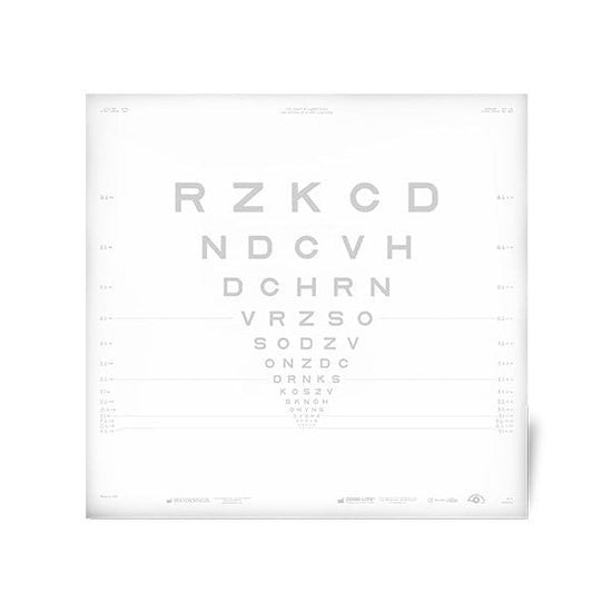 2.5 ETDRS Sloan Letter Contrast Chart for 10 feet Medex Supply
