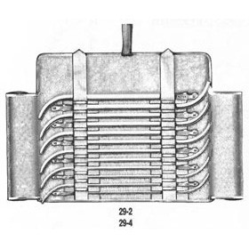 Miltex Van Buren Urethral Sound, 10-3/4" (270mm), Set Of 6 Sounds, Even Sizes 14 French To 24 French, Khaki Roll, 29-2