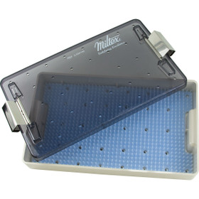 Miltex Sterilization Tray, Single Layer, Size: 7" X 11" X 1-1/2" H (178 mm X 279 mm X 38 mm), 3-200100