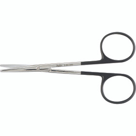 Miltex Metzenbaum Scissors, 4-1/2" (115mm), Supercut, Straight, Delicate, One Serrated Blade, 5-SC-283