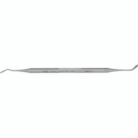 Woodson Dental Plastic Filling Instrument 7" (177mm), No. 1, Double-Ended, Octagonal Handle, 70-188