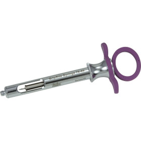 Miltex Griprite Petite Dental Aspirating Syringe Cw, Purple Silicone Grips.