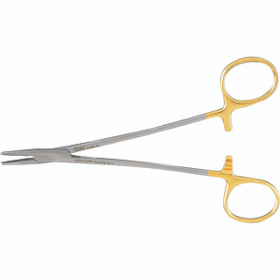 Crile-Wood Needle Holder, 6" (152Mm), Smooth Jaws, Tungsten Carbide, 8-50A-TC