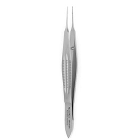 Meisterhand Castroviejo Suture Forceps, 4-1/8" (104mm), 0.65mm Tips, With Tying Platform, MH18-954