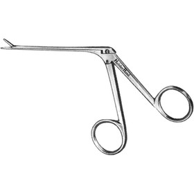 Meisterhand Hartman-Noyes Alligator Ear Forceps, 3-1/4" (8.3 cm) Shaft, Serrated Jaws, MH19-434