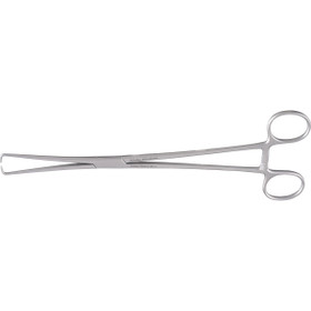 Meisterhand Braun Tenaculum Forceps, 10" (25.4cm), Straight/Aquared Jaw With Non-Overlapping Atraumatic Tips, MH30-965ATR
