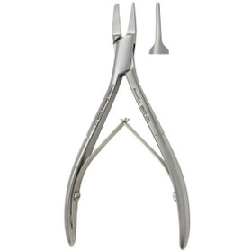 Meisterhand Nail Splitter, 5" (128mm), English Anvil Pattern Jaws, Double Spring, Stainless, MH40-230