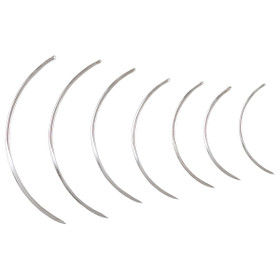 Miltex Regular Surgeon'S Needle, Size 13, 3/8 Circle Cutting Edge, 12/Pack, MS140-13