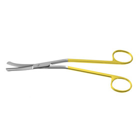 Padgett Wilkinson Rhytidectomy Scissors, Supercut, Tungsten Carbide, Double Curve, Saber-Back Blades, Length= 7-1/2" (191 mm), PM-6873TC