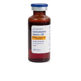 Cyanocobalamin B-12 Injection 1000mcg/mL MDV 30mL