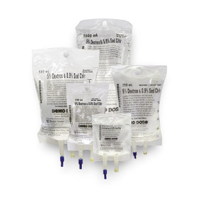 Demo Dose- Simulated IV Fluid - 5% Dextrose And 0.9% Nacl - 500 Ml, PN01183