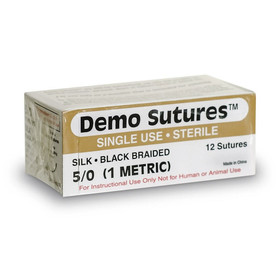 Sutures Demo 5/0 12/Pack, PN01244