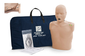 Prestan Professional Adult Jaw Thrust Manikin With Cpr Feedback (Medium Skin), PR00037M