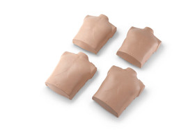 Prestan Professional Child Manikin Torso Skin, 4-Pack (Medium Skin), PR00110M