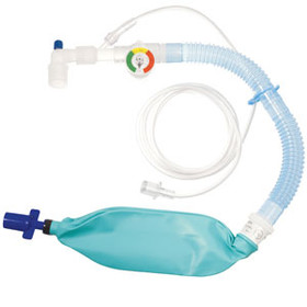 Dual-Purpose Mapleson Anesthesia Circuit 1/2 liter bag, Washington tee, 7’ oxygen tubing, manometer tubing 4’, gas sampling elbow, cut bag tail 20/Case