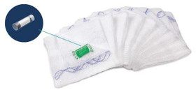 Situate Premium Tagged Cotton X-Ray and RF-Detectable Surgical Gauze, Sterile, 16-Ply, 4" x 4", G0404-16P01C-1