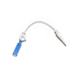 MIC* Extension Tubing with Bolus and Stepped Connectors at Opposite Ends, 0105-06