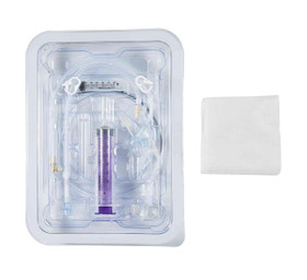 MIC-KEY GJ Feeding Tube Kit with ENFit Connector, 18 Fr, 1.5 cm Stoma Length, 22 cm Jejunal Length, 8270-18-1.5-22