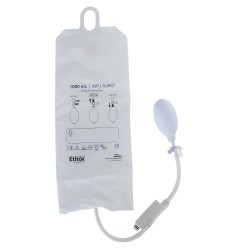 Pressure Infusion Bag with a hook and 3-way stopcock, 1000ml, 25/Case
