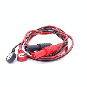 Lead Set, Nerve Stimulator, 54", Protected 4mmM x Snap Button, for 00-100-PLUS Peripheral Nerve Stim., 00-108-P