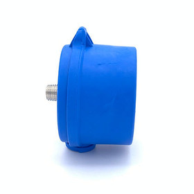 Gauge Guard, 2.5', 1/2" Back/Top/Bottom Mount, Blue, Alcryn MPR Without Hook and Loop Fastener. Fits 00-199's, 00-150-BACK