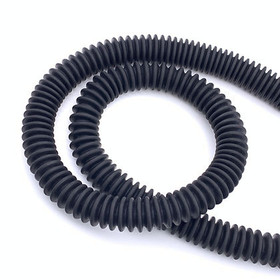 Tubing, 5/8" Corrugated Flexible EPDM Hose, Black, 36" Long (Use with 5/8" End Fittings/Adapters) - Price per Foot, 00-217