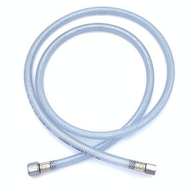 Jet Ventilator Replacement Hose 5ft, Inlet, O2 DISS Hand Tightened Knob x 1/8" NPT-Female, 00-325-HP-S05P7
