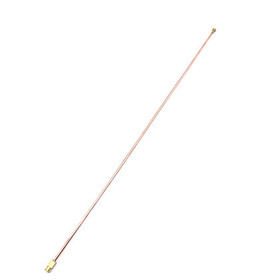 Jet Ventilator Malleable Tube, Adult 40cm Long, LuerF Lock x Safety Ball End (.25"), MRI 3.0T, Copper, 00-329-40