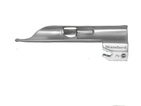 Blade, Laryngoscope, Conventional, Oxford, English Profile, Size 1 Infant (102mm), 00-357-S