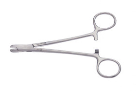 Metal Ligating Clip Removing Forceps, 6" (15 cm), Straight, 523120