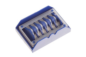 Weck Hem-o-lok Polymer Ligating Medium Clips, 6 clips/cartridge, 14 cartridges/box, 544220
