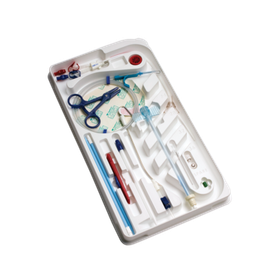 Arrow Cannon II Plus Retrograde Split Tip Chronic Hemodialysis Catheter Kit - 23 cm Catheter, CS-15282-VSP