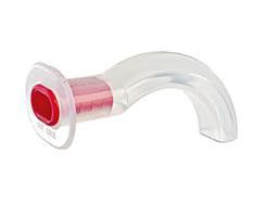 Soft Clear Guedel Airway - Size 5, Red, 124701050