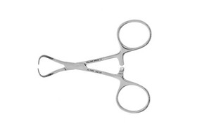 Backhaus Towel Forceps 3 1/2" (9.0 cm), 447050