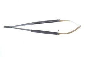 Barraquer Micro Needle Holders 7 1/8" (18.0 cm) Straight, smooth, KM44169