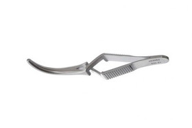 DeBakey Cross Action Bulldog Clamps 4 3/8" (11.0 cm) 55.0 mm Curved, 353066