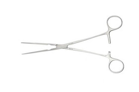 DeBakey Coarctation Clamps 9" (23.0 cm) Long, straight, 3-1/8" (8 cm) jaw, 353500