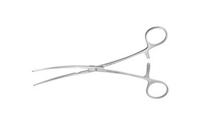 DeBakey Bainbridge Vascular Clamps 7 5/8" (19.5 cm) Curved, 6 cm jaws, 353567