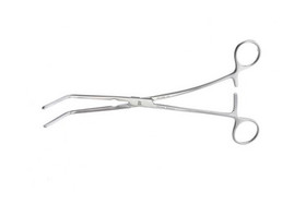 DeBakey Multi-Purpose Angled Clamps 9 1/2" (24.0 cm) No. 1, 60 degree angle, 1-1/4" (3.5 cm) jaw, 1 x 9 ratchets, 353680