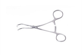 Cooley Pediatric Derra Clamps 7 1/8" (18.0 cm) Medium, calibrated 1-1/8" (3 cm) jaw, 354816