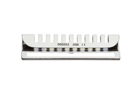 Goulian Depth Gauge And Guards 2 3/8" (6.0 cm) 0.006" Gauge Depth, 50202