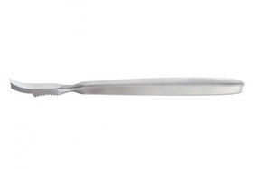 Farabeuf Periosteal Rasps 5 7/8" (15.0 cm) length Curved blade, straight edge, KM58108