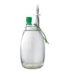 Evacuated Drainage Bottle Accel 1000mL LF, 10/Case