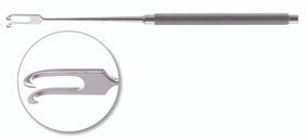 Joseph Skin Hooks, Weck 6 1/4" (16.0 cm) 2 Prongs, 5.0 mm between prongs, 54105