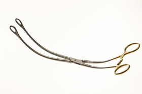 Kaiser-Pilling Long Jaw Ring Forceps 11" (28.0 cm) “C” shaped (4L), 841012