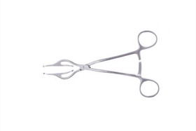 Lemole-Strong Aorta Clamps 8 1/8" (20.5 cm) Curved 3.0 mm x 7.0 mm, 353584