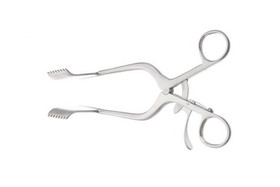Meyerding Laminectomy Retractors 6 1/2" (16.5 cm) length Blades 51.0 mm deep x 25.0 mm wide, KM55431