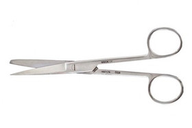 Operating Scissors, S/B 5 7/8" (15.0 cm) Straight Stainless Sharp/Blunt blades, 460175