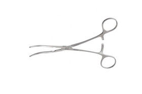 Pilling Miniature Pediatric Clamps 7 1/8" (18.0 cm) 2.0 mm x 45.0 mm Spoon shape, 1-3/4" (4.5 cm) jaws, 354724